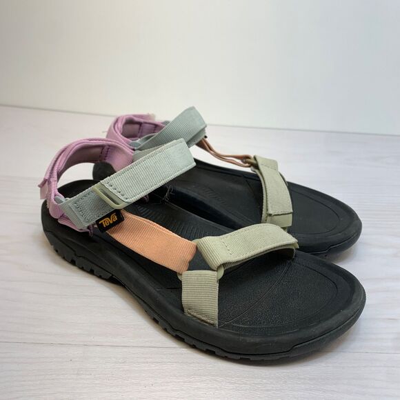 Teva Hurricane XLT2 Sandals Multi Color Strappy Sport Shoes Women’s Size 8 US - Picture 1 of 11